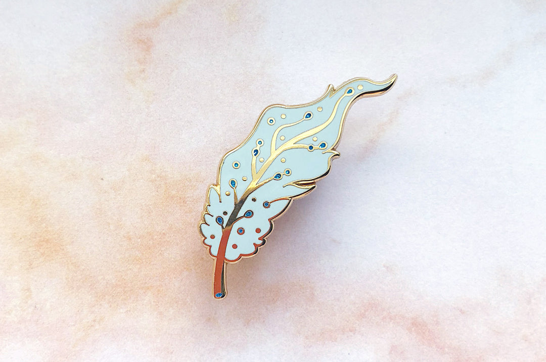 Pegasus Feather Pin