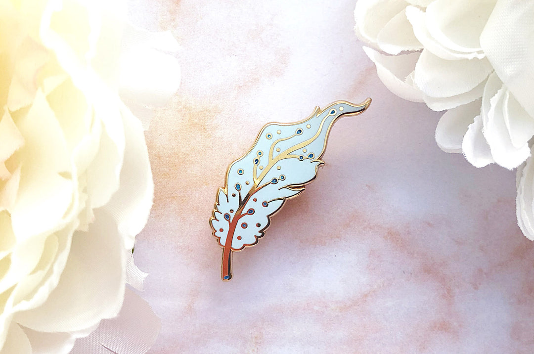 Pegasus Feather Pin