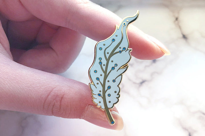 Pegasus Feather Pin