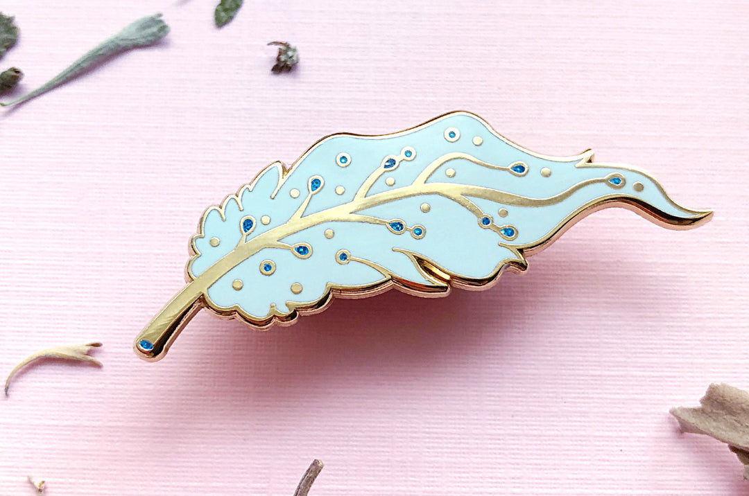 Pegasus Feather Pin