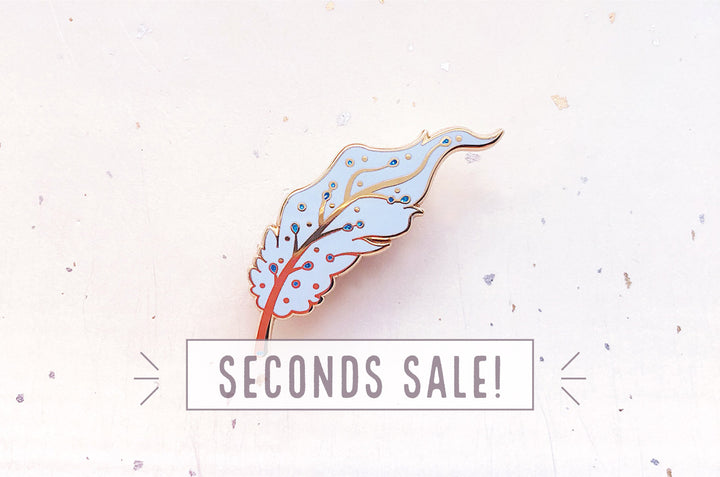 Pegasus Feather Pin (Seconds)