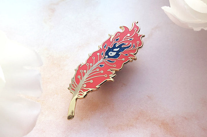 Phoenix Feather Pin