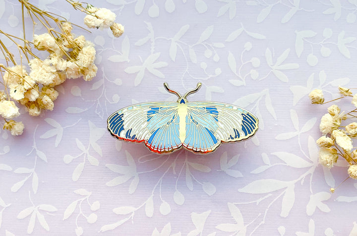 Sapho Longwing Butterfly (Heliconius sapho) Enamel Pin