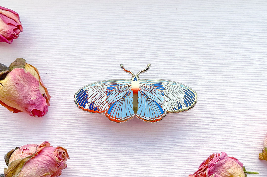 Sapho Longwing Butterfly (Heliconius sapho) Enamel Pin