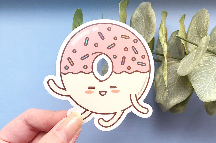 Sprinkles the Donut Vinyl Sticker