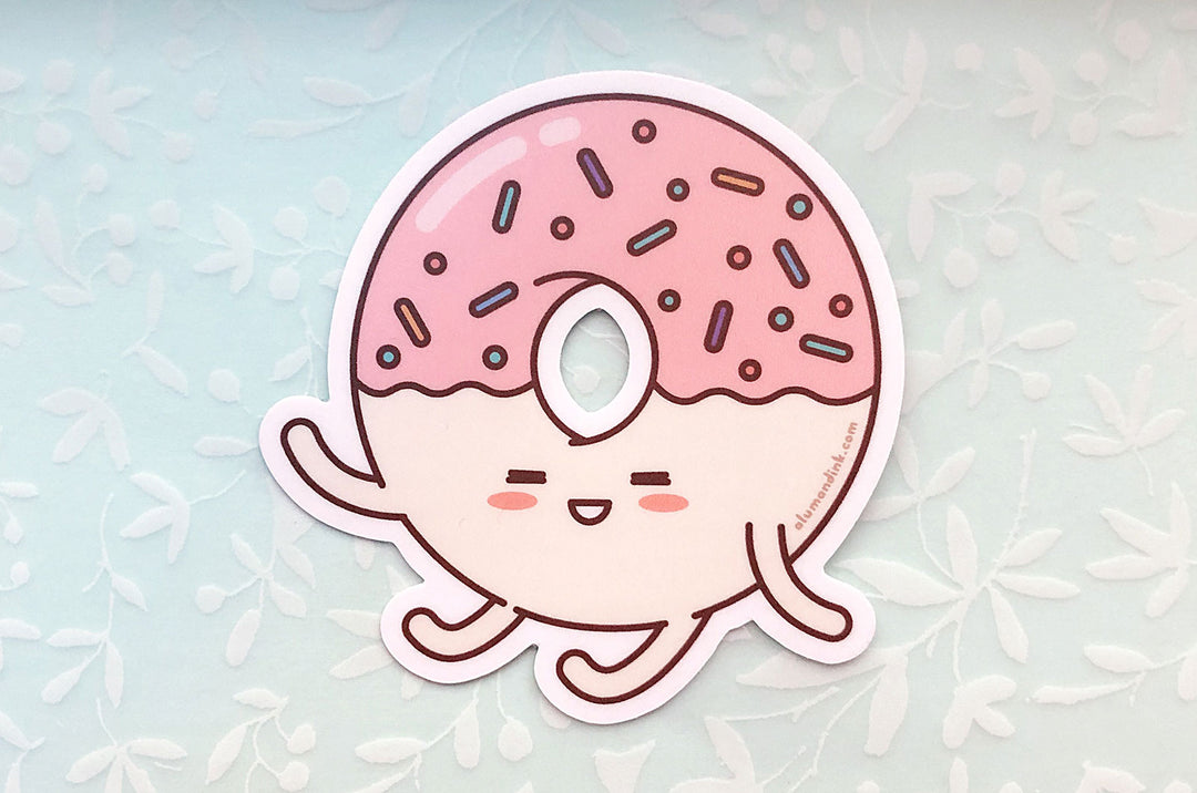 Sprinkles the Donut Vinyl Sticker