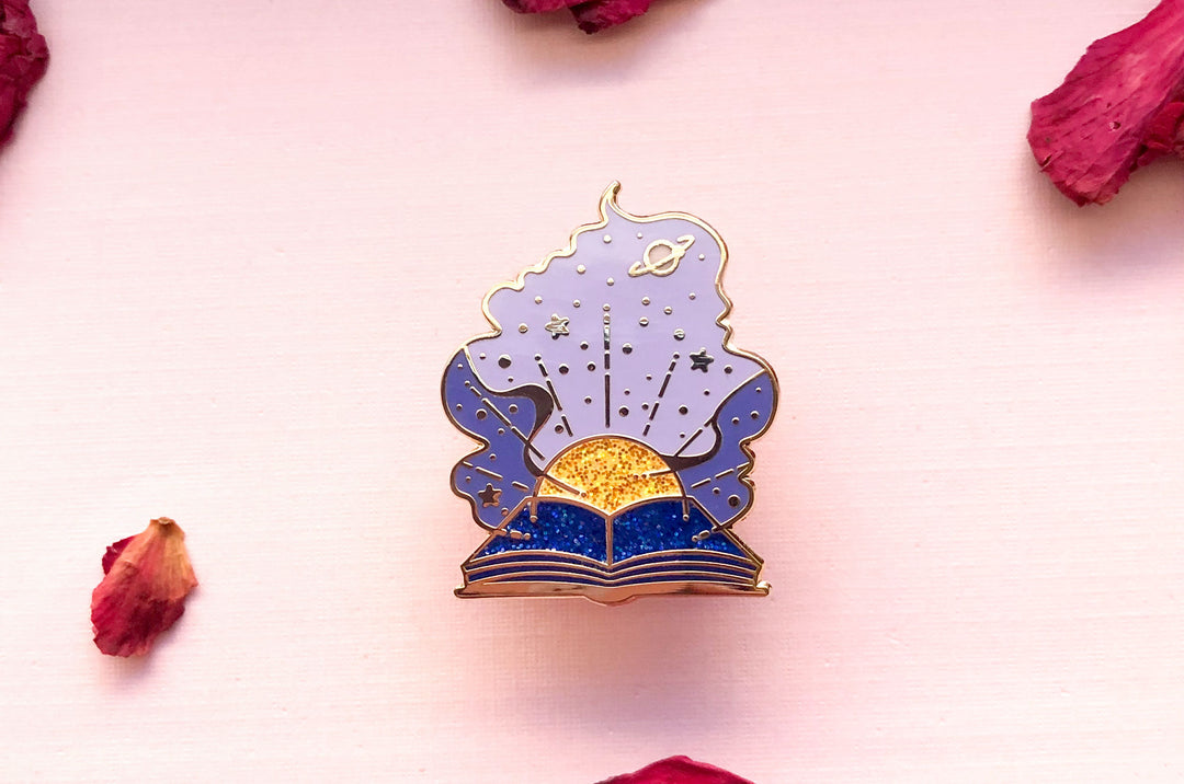 Starry Teller Enamel Pin