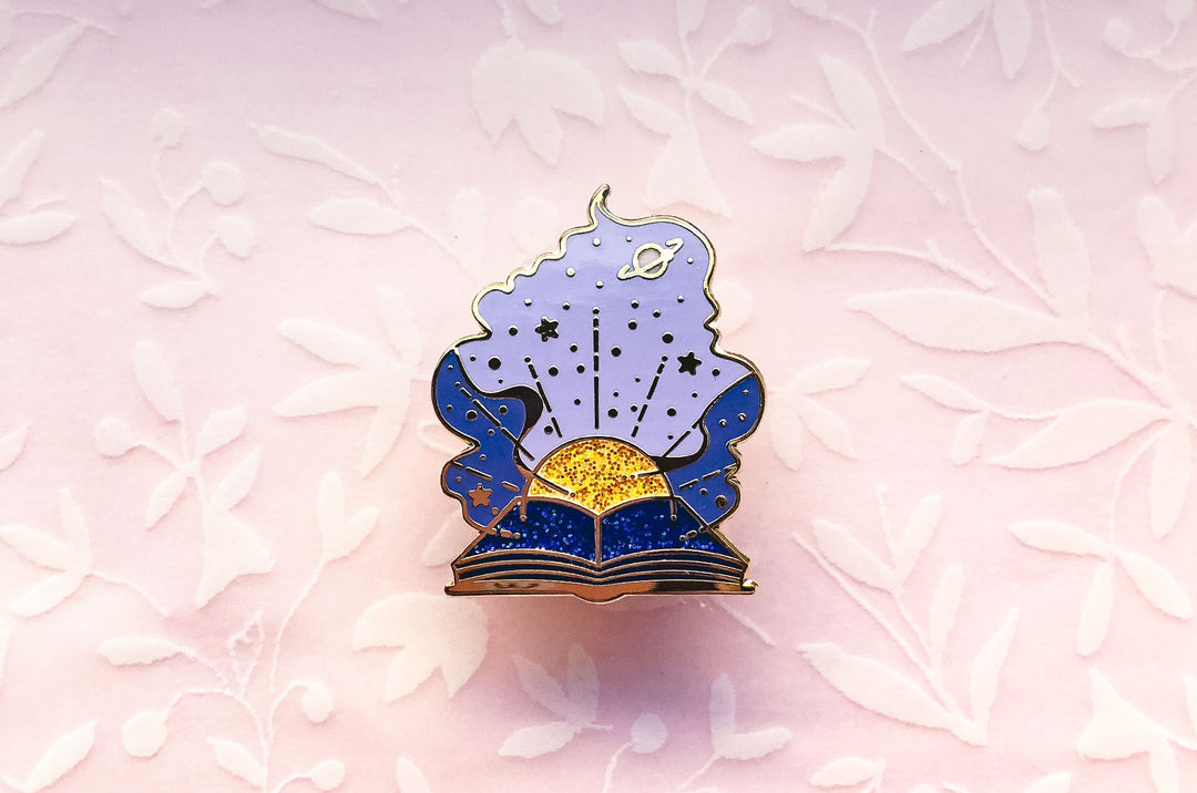 Starry Teller Enamel Pin