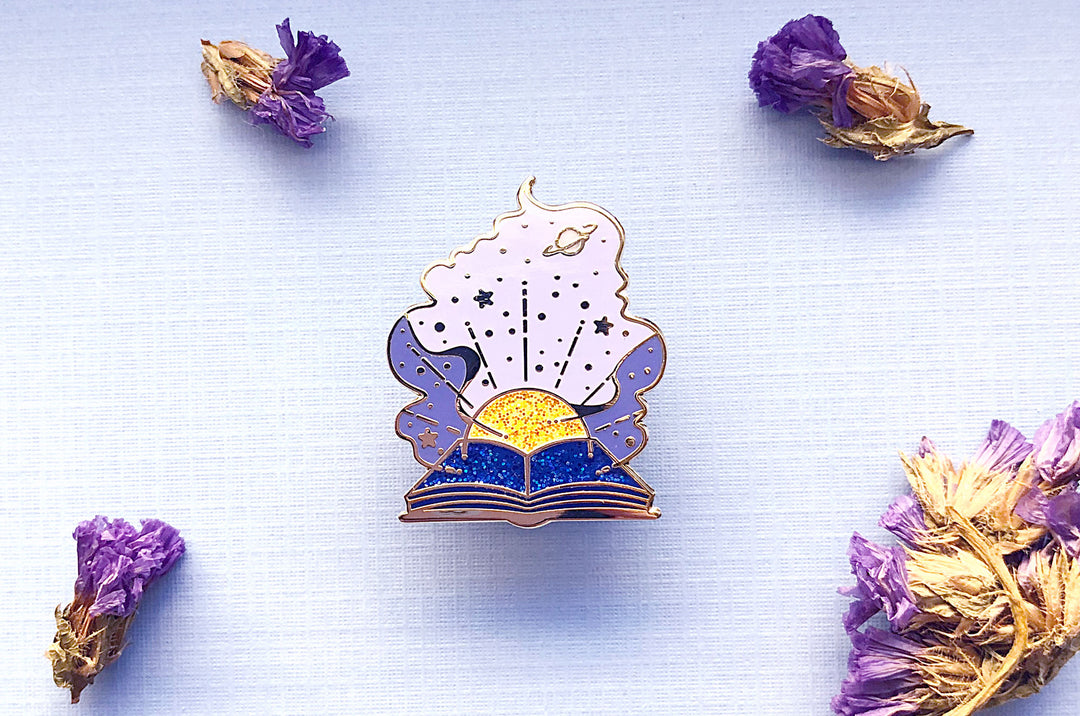 Starry Teller Enamel Pin