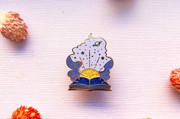 Starry Teller Enamel Pin