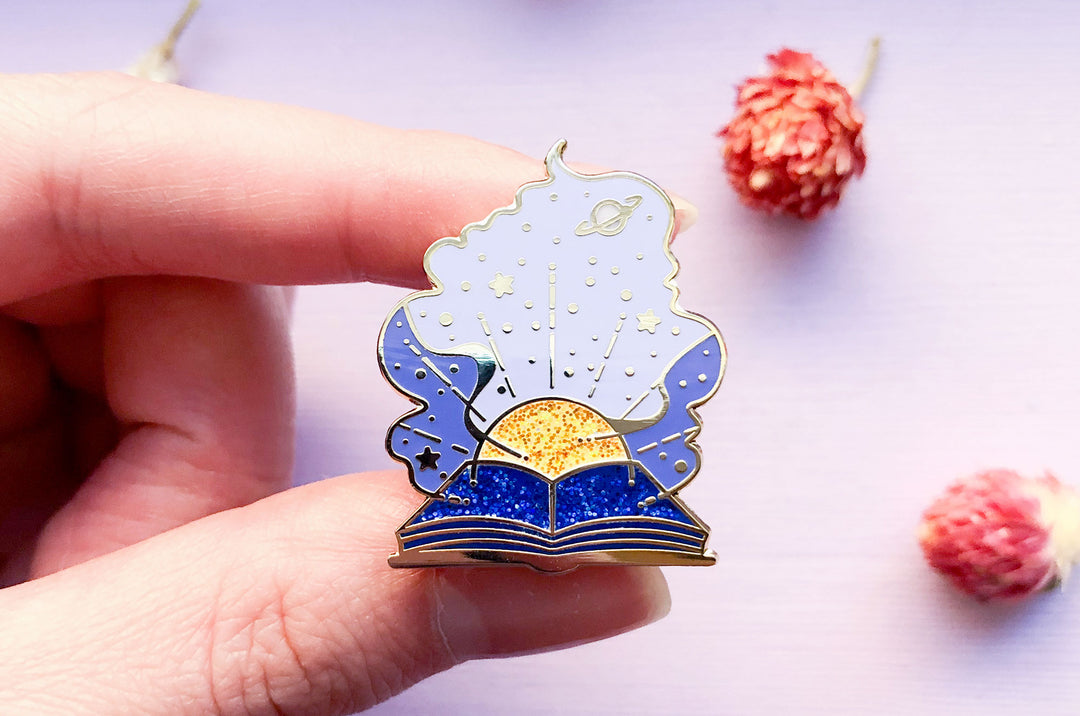 Starry Teller Enamel Pin