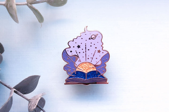 Starry Teller Enamel Pin