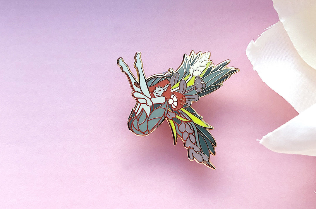 Stray Sod Fairy Enamel Pin