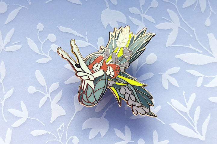 Stray Sod Fairy Enamel Pin