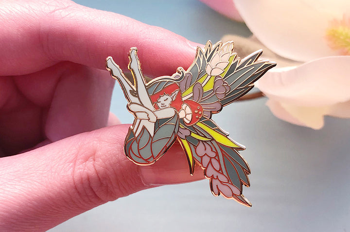 Stray Sod Fairy Enamel Pin