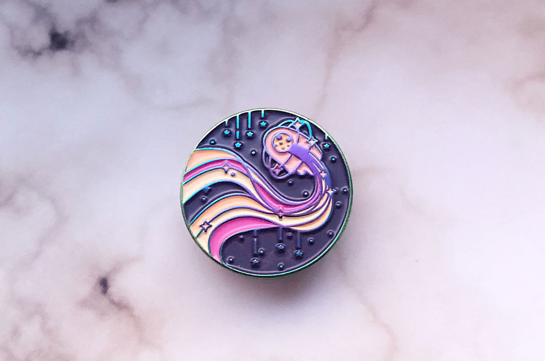 Sun Skimmer Enamel Pin