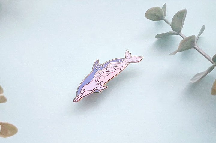Norma Constellation Tucuxi Dolphin Enamel Pin